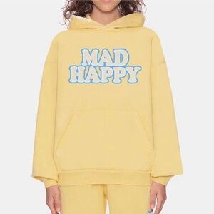 Madhappy sweatshirt yellow sz large